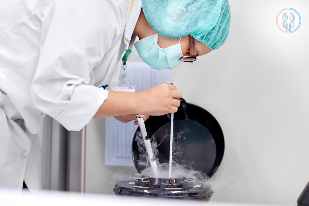 Congelamento de embriões e óvulos